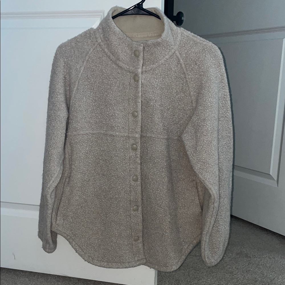 Outdoor Voices Button-Up Jacket